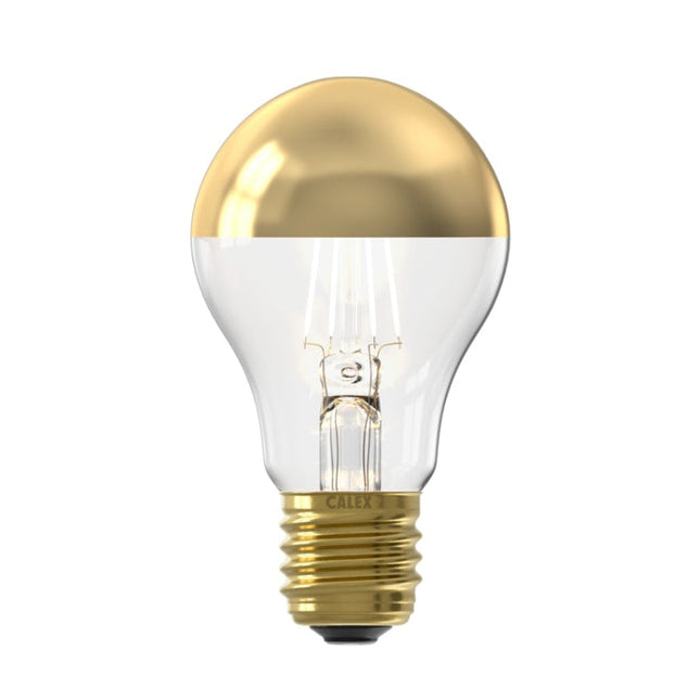 Calex LED lamp - A60 / Peer - E27 | Kopspiegel Goud