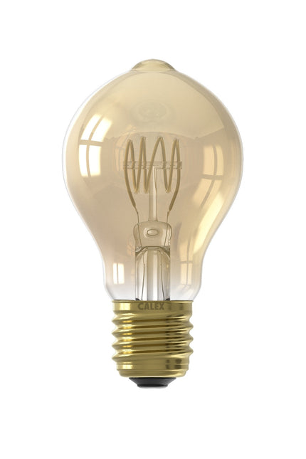 Calex LED lamp Curved goud A60DR Peer E27