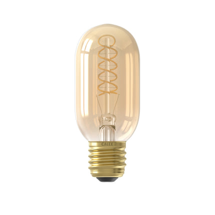 Calex LED lamp Flex Filament - Buislamp T45 - 3,8W E27 | Goud