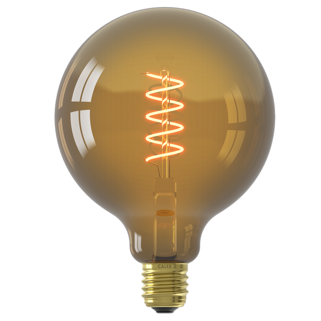 Calex LED lamp Flex Filament - G125 Globe - E27 | Natural