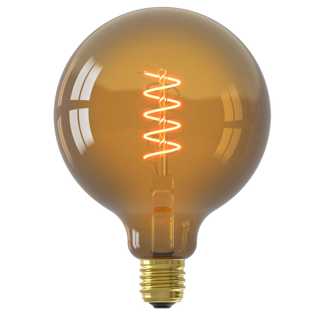 Calex LED lamp Flex Filament - G125 Globe - E27 | Natural