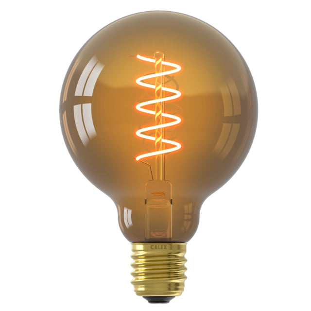 Calex LED lamp Flex Filament - G95 Globe - E27 | Natural