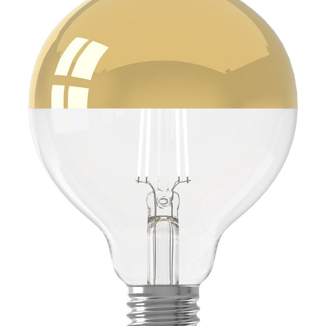 Calex LED lamp - Globe G95 - E27 | Kopspiegel Goud