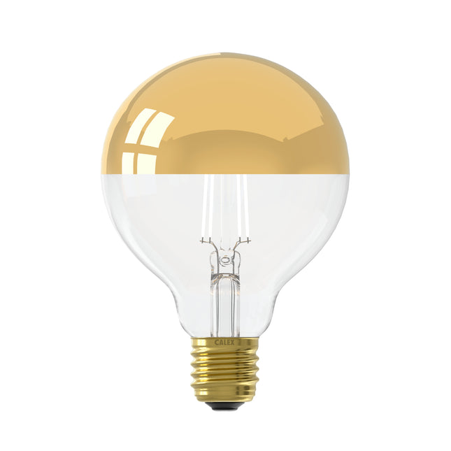 Calex LED lamp - Globe G95 - E27 | Kopspiegel Goud