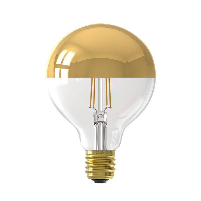 Calex LED lamp - Globe G95 - E27 | Kopspiegel Goud