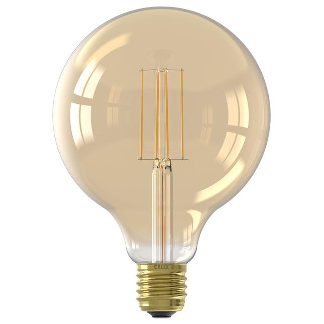 Calex LED lamp goud G125 Globe E27