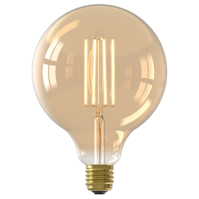 Calex LED lamp goud G125 Globe E27