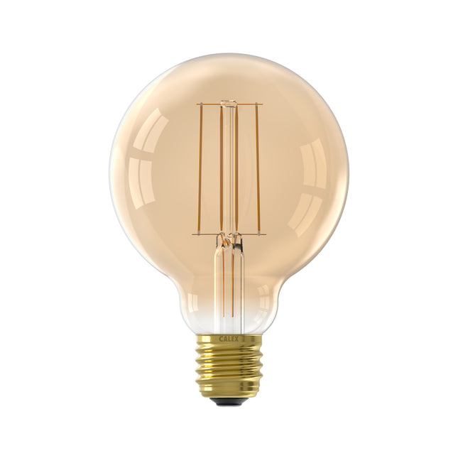 Calex LED lamp goud G95 Globe E27