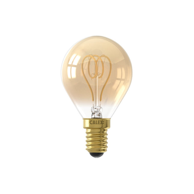 Calex LED lamp goud - Kogellamp - 2.5W - E14