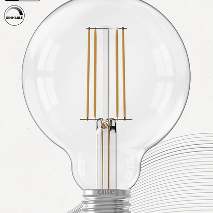 Calex LED lamp helder G95 Globe E27