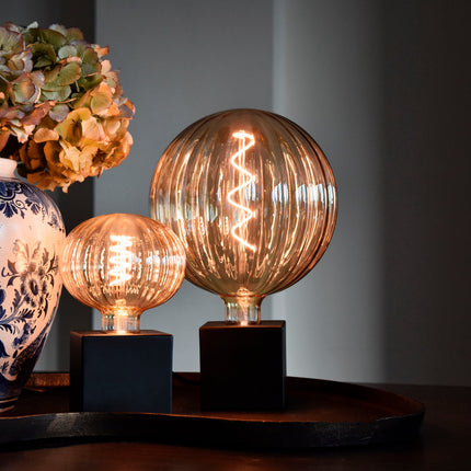 Calex LED lamp Pulse Series - Ø125mm - E27 | Metz Amber