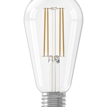 Calex LED lamp ST64 Squirrel Cage E27 | Helder (250 lumen - 2300K)