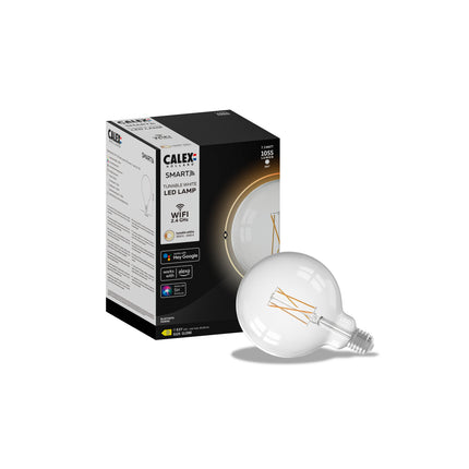 Calex SMART LED lamp - G125 Globe - E27/7W | Helder