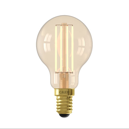 Calex SMART LED lamp - Kogellamp - E14 | Goud