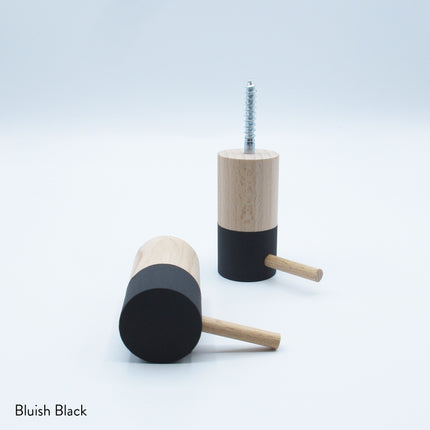 Dippies Dippiestickie Wandhaak (6 cm) | Bluish Black