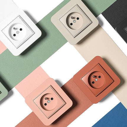 Kynda Light 1-Voudig Afdekraam met Afgeronde Hoeken | Taupe