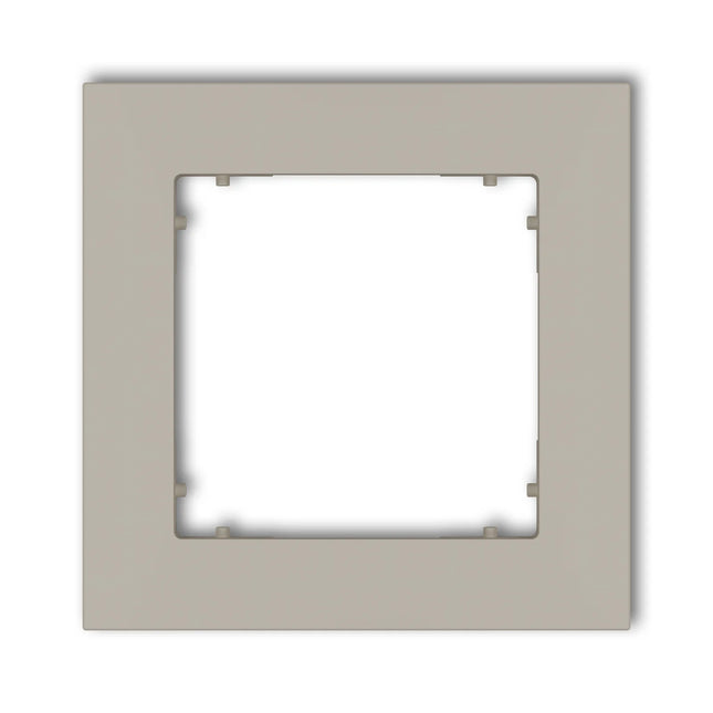 Kynda Light 1-Voudig Afdekraam Vierkant | Taupe