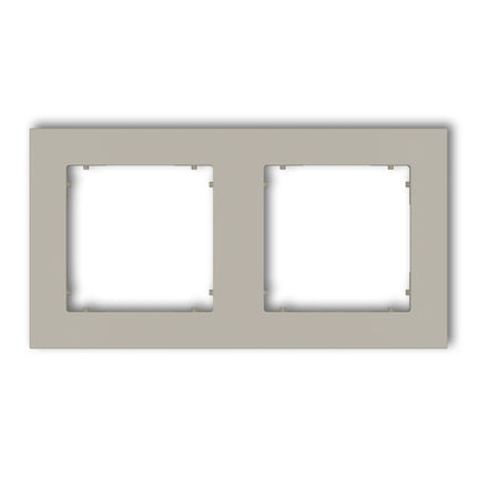 Kynda Light 2-Voudig Afdekraam Vierkant | Taupe
