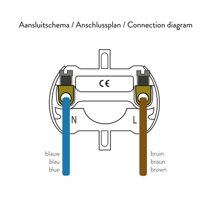 Kynda Light Binnenwerk / aansluitblokje | E27