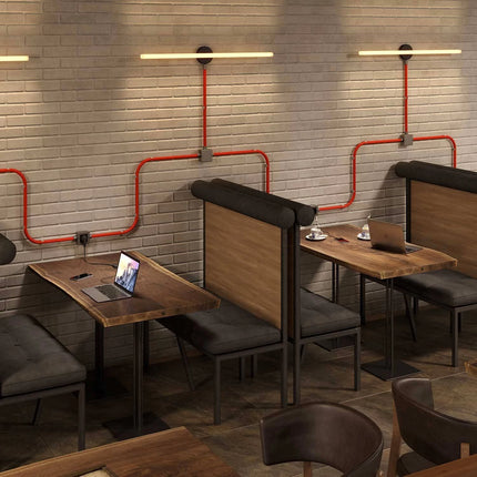 Kynda Light Creative Tube | Metalen opbouw wandcontactdoos - Enkelvoudig