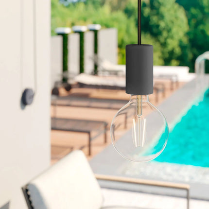 Kynda Light EIVA OUTDOOR - ELEGANT Heraansluitbare fittingset | Zwart