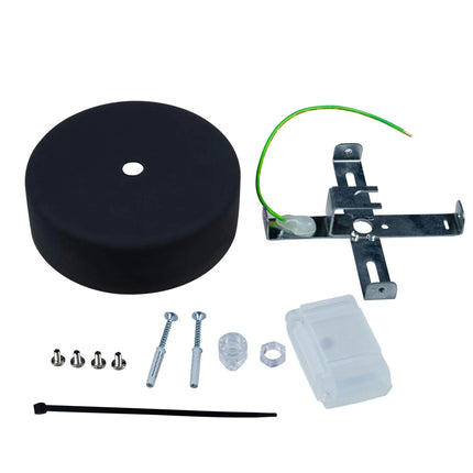 Kynda Light EIVA OUTDOOR - Siliconen Plafondkap | Zwart