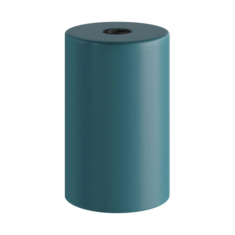 Kynda Light Fitting 'Arvid' metaal met verborgen kabelklem | Blauw (petrol)