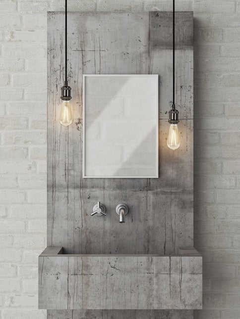 Kynda Light Fitting 'Bernt' metaal Donkergrijs