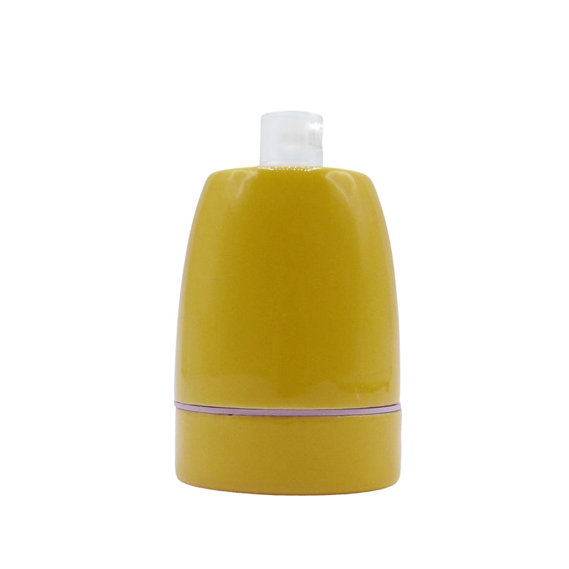 Kynda Light Fitting 'Loki' porselein - geaard | Coloured Edition | Geel