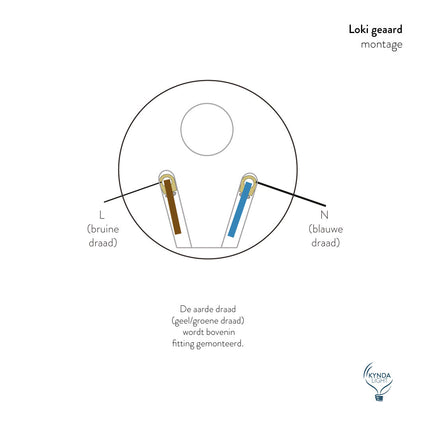 Kynda Light Fitting 'Loki' porselein - geaard | Coloured Edition | Groen