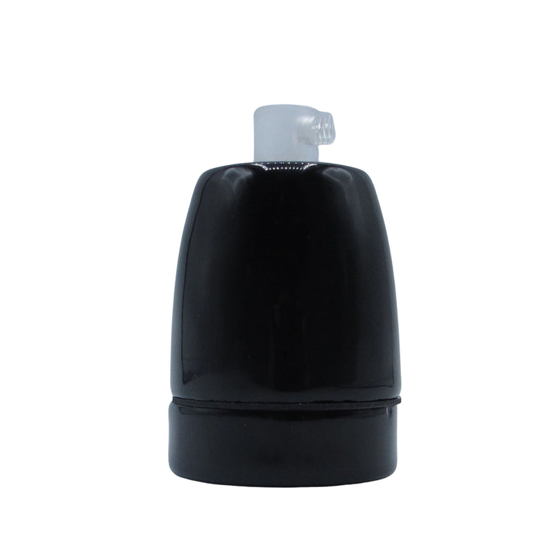 Kynda Light Fitting 'Loki' porselein - geaard | Zwart