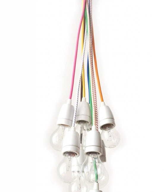 Kynda Light Fitting 'Loki' porselein Wit