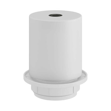 Kynda Light Fitting voor lampenkap (E27) met verborgen kabelklem | Wit (mat)