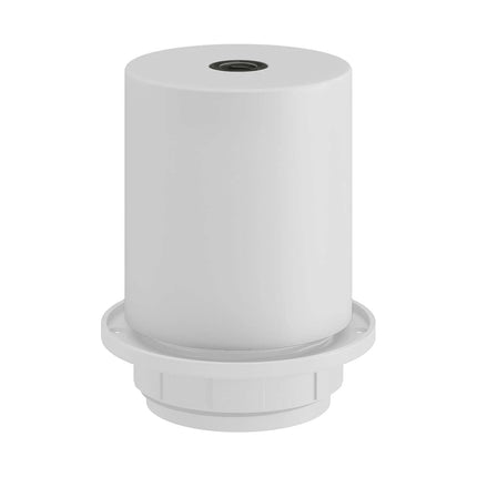 Kynda Light Fitting voor lampenkap (E27) met verborgen kabelklem | Wit (mat)
