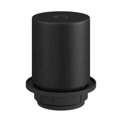 Kynda Light Fitting voor lampenkap (E27) met verborgen kabelklem | Zwart (mat)