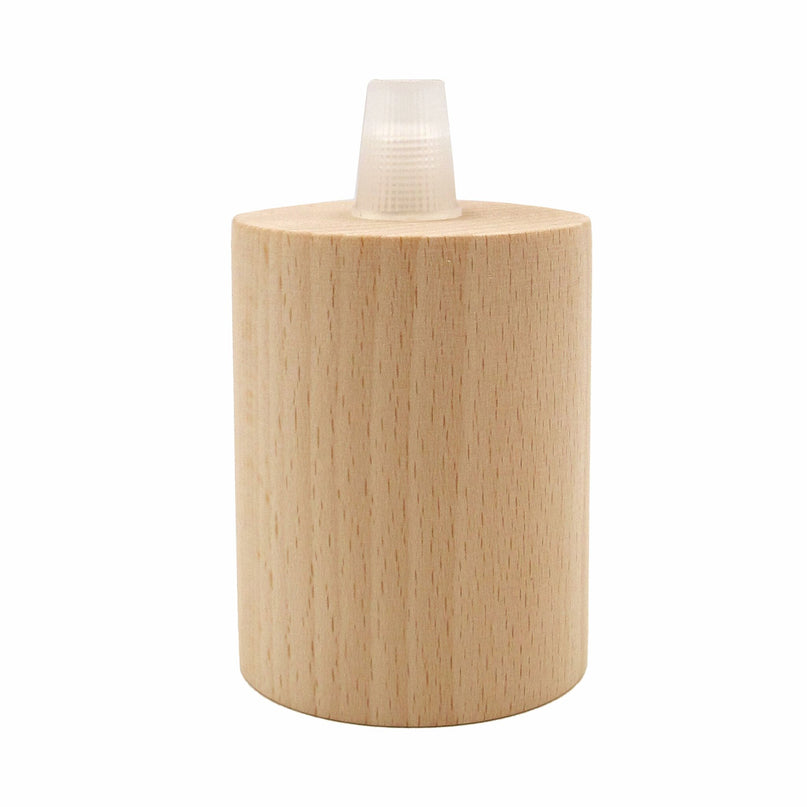 Kynda Light Fitting 'Woody' cilinder Hout
