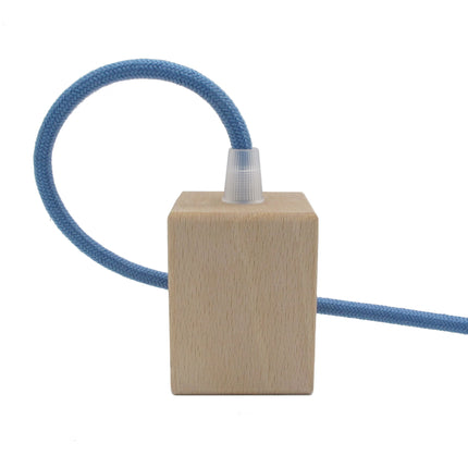 Kynda Light Fitting 'Woody' rechthoek Hout