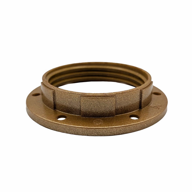 Kynda Light Kunststof schroefring E27 - Bakeliet look - ⌀58mm | Goud