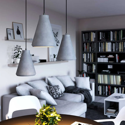 Kynda Light Lampenkap Beton 'Imbuto' | Lichtgrijs
