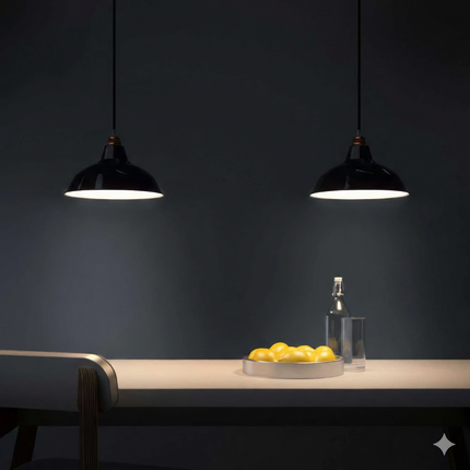 Kynda Light Lampenkap 'Eris' metaal | Zwart