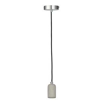 Kynda Light Pendel met fitting, plafondkap en 1.5 meter kabel | Beton