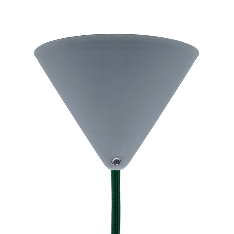 Kynda Light Plafondkap 'Axell' - 1 snoer - Ø120mm | Grijs