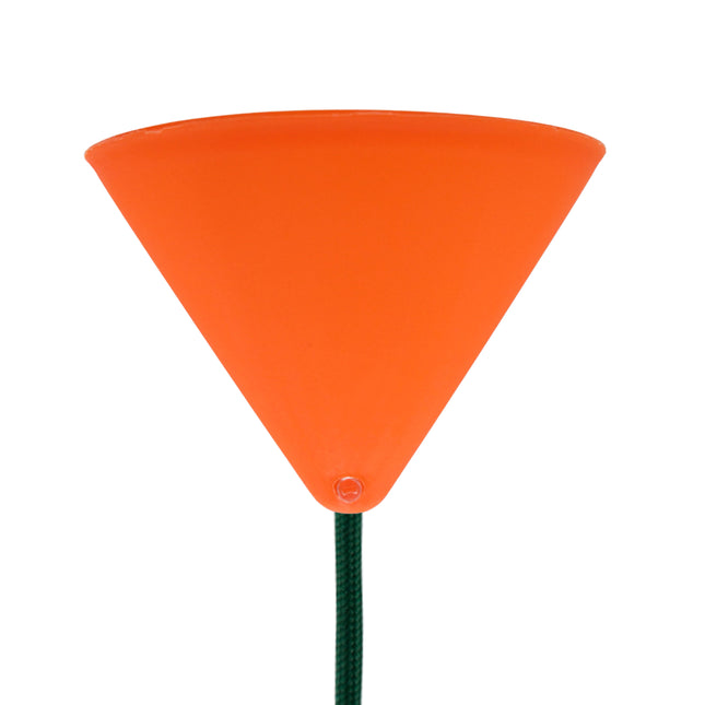 Kynda Light Plafondkap 'Axell' - 1 snoer - Ø120mm | Oranje