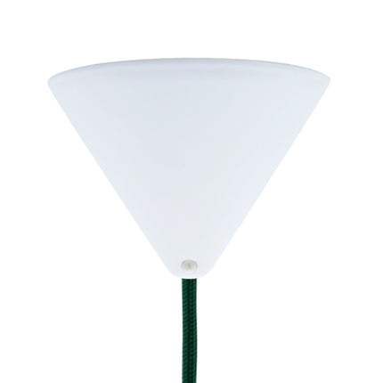 Kynda Light Plafondkap 'Axell' - 1 snoer - Ø120mm | Wit
