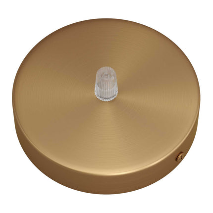 Kynda Light Plafondkap 'Enok XL' - Ø120 mm - metaal - 1 snoer | Geborsteld Brons