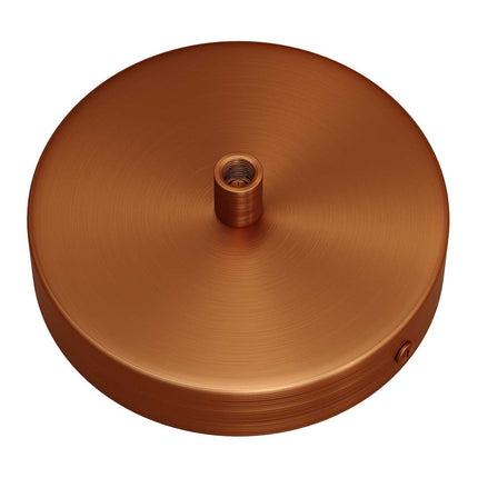 Kynda Light Plafondkap 'Enok XL' - Ø120 mm - metaal - 1 snoer | Mat Koper