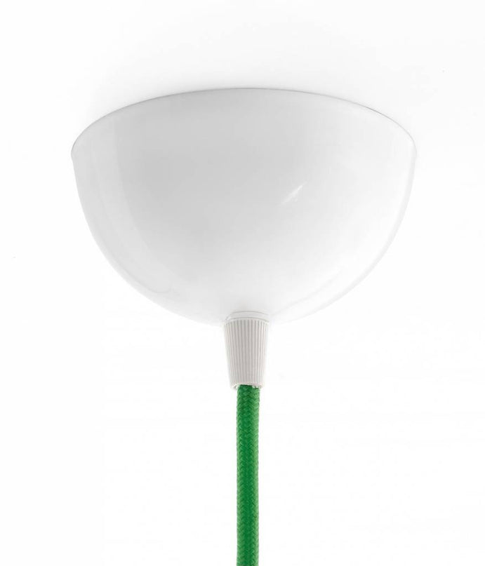 Kynda Light Plafondkap 'Hemming' metaal - 1 snoer - Ø100mm | Wit