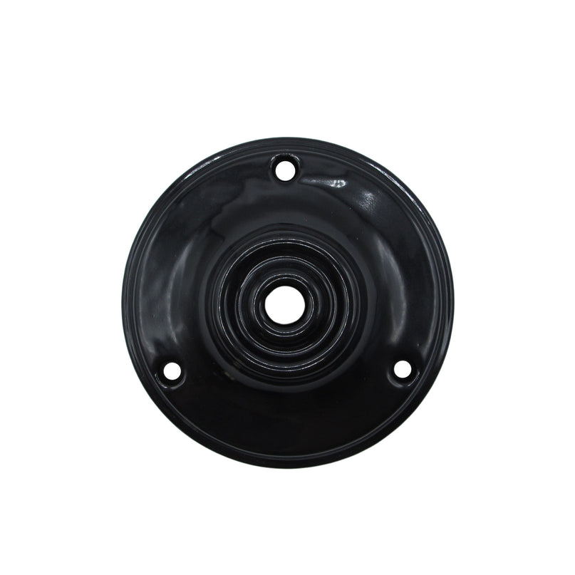 Kynda Light Plafondkap Porselein - Ø104 mm - 1 snoer | Zwart