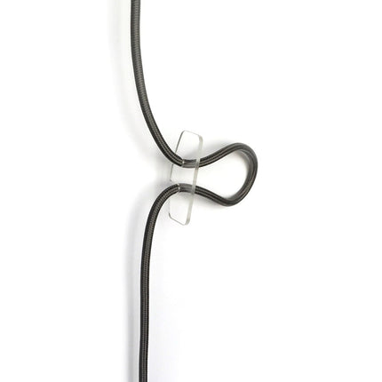 Kynda Light Snoerklem 'Knut' voor stofkabel | Kunststof