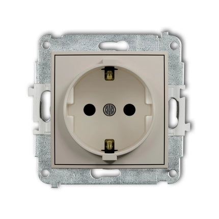 Kynda Light Stopcontact – Inbouw | Taupe